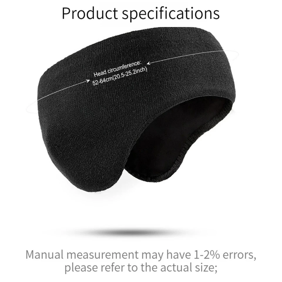Winter Warm Earmuffs for Women - Fleece Ear Warmer Band ulasan dan harga