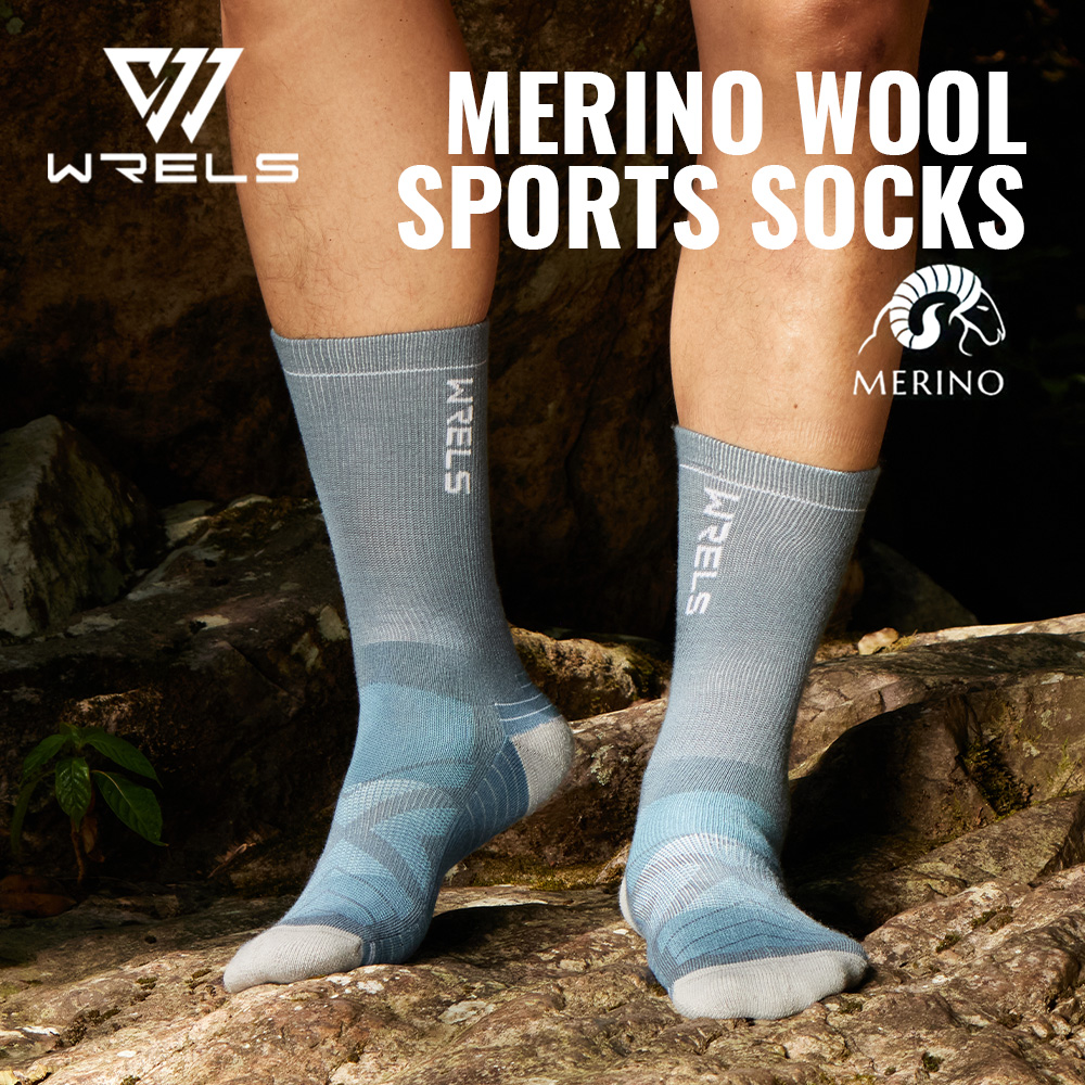 WRELS 1/2/3 Merino Wool Socks  - Thermal Sock Wool ulasan dan harga