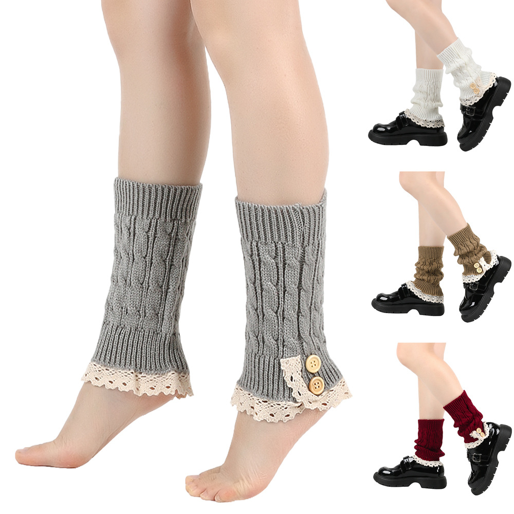 Womens Leg Warmers Ankle Winte - Thermal Sock Wool ulasan dan harga