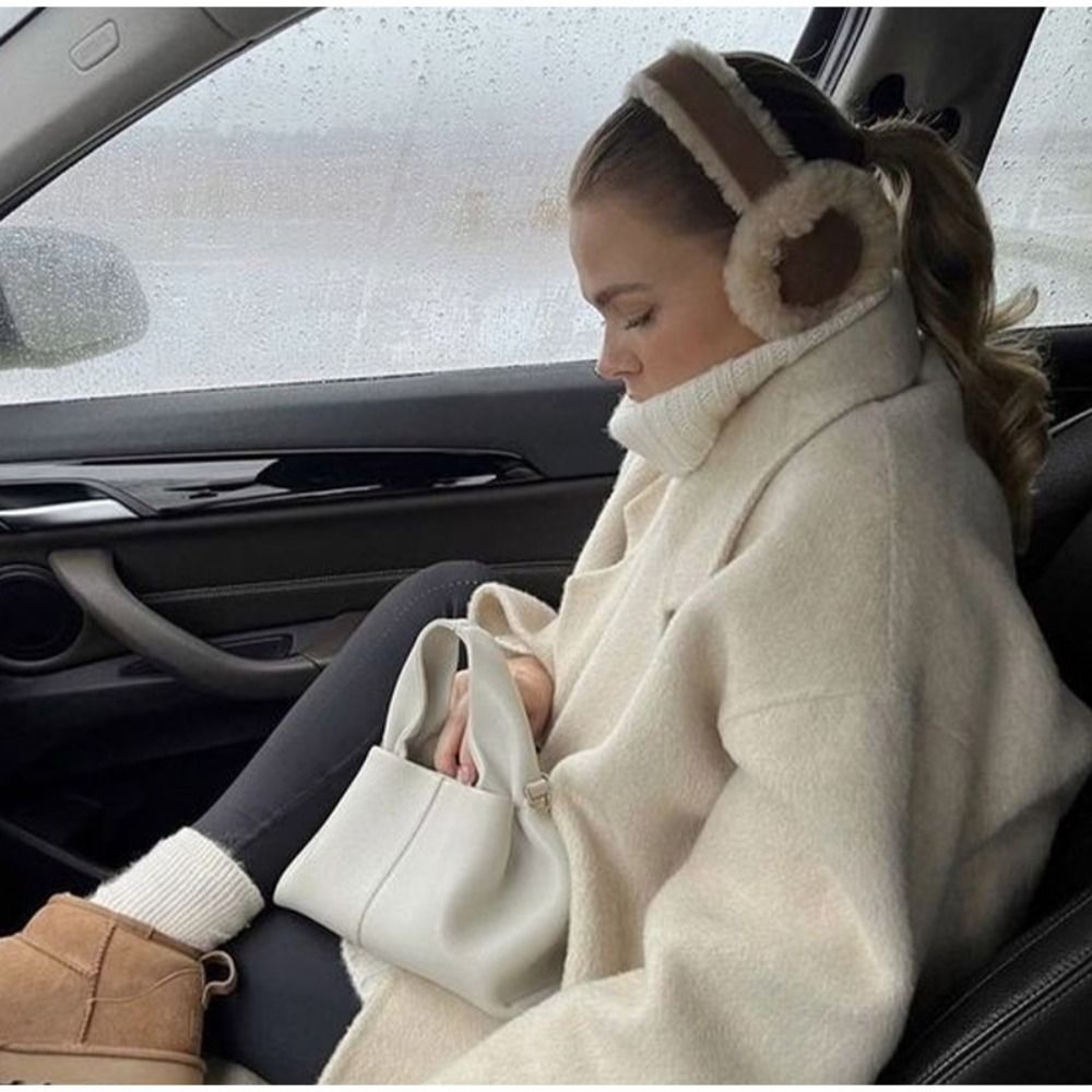 Plush Ear Muffs Warmer Foldabl - Earmuffs Foldable ulasan dan harga