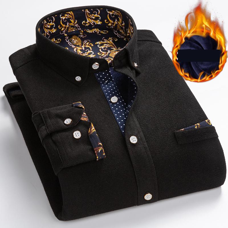 Thermal Men's Heavyweight Cord - Flannel Shirt Lined ulasan dan harga