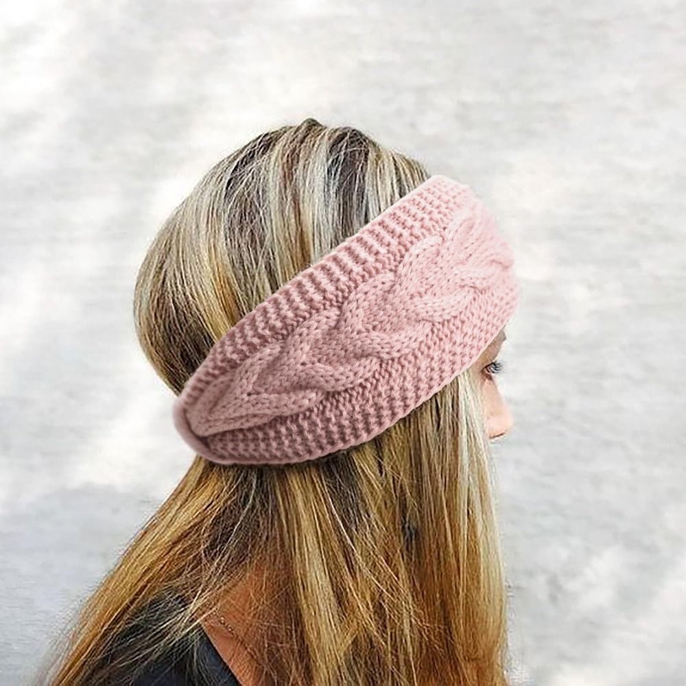 Winter Knitted Women Headbands - Winter Headband Fleece ulasan dan harga
