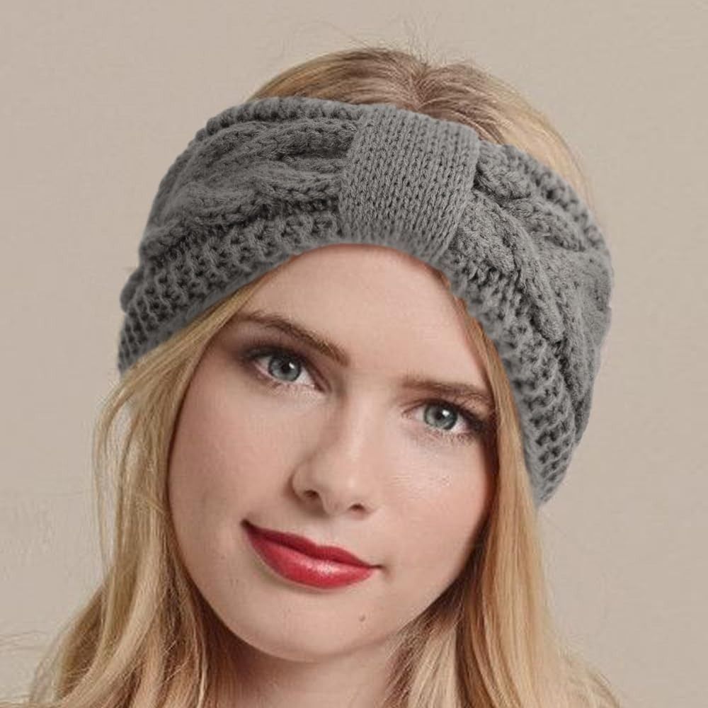 Winter Knitted Women Headbands - Winter Headband Fleece ulasan dan harga